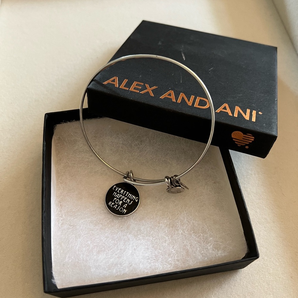 Alex and Ani Everything Happens for a Reason bracelet